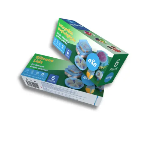იზის 6 სხვადასხვა ზომის სილიკონის თავსახური