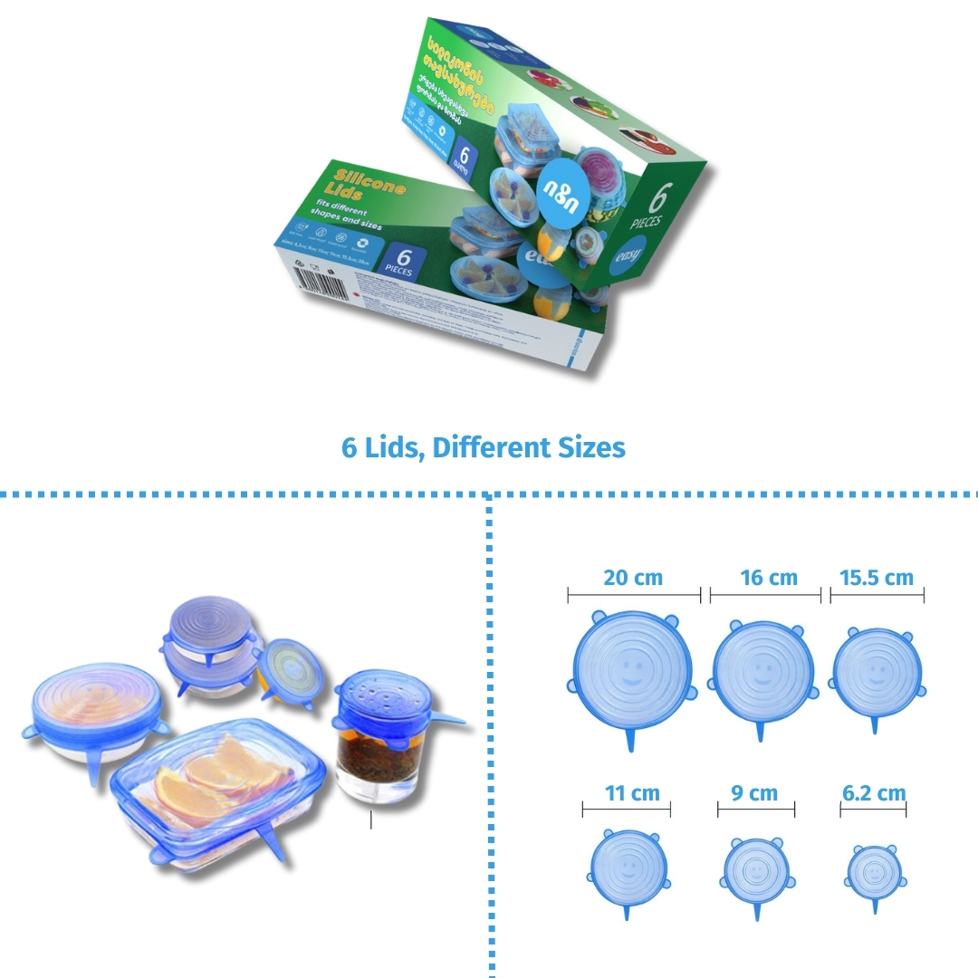 იზის სილიკონის თავსახურები