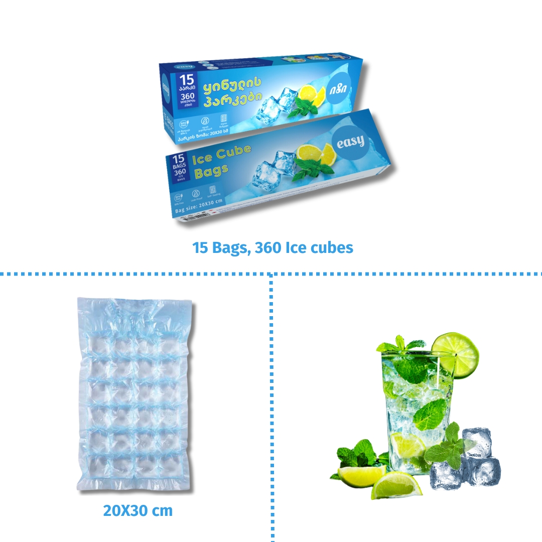 იზის ყინულის გასაკეთებელი პარკები